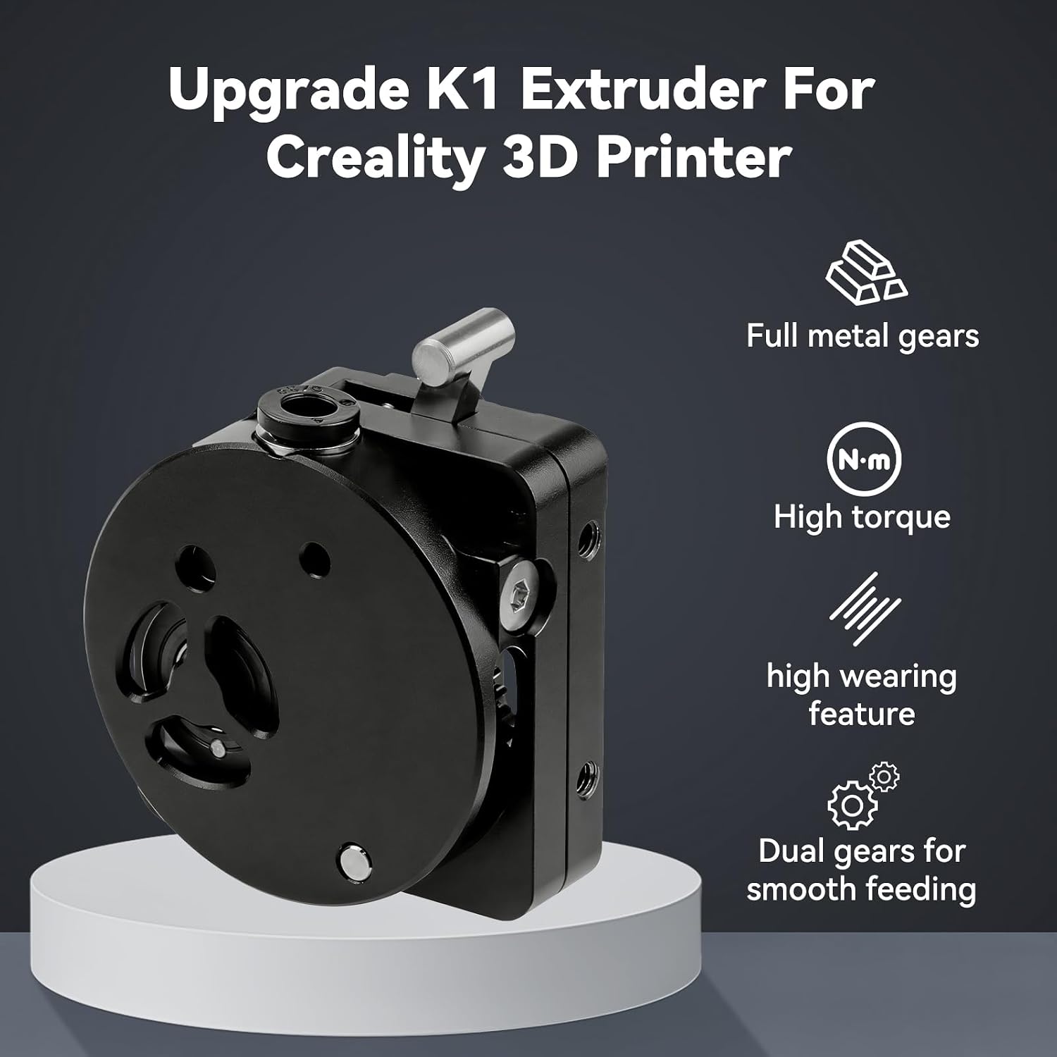 Ekstruder K1/K1 Max/K1C/K1 SE, – Direct Drive Dual Gear Extruder High Speed recenzja i cena