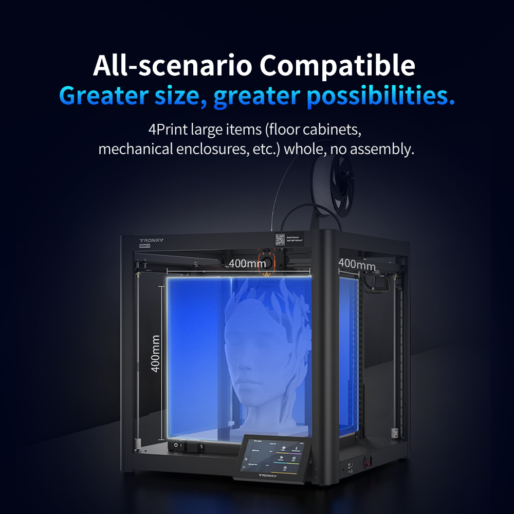 Drukarka 3D Tronxy VEHO 4 o wy – Corexy 3D Printer Kit recenzja i cena