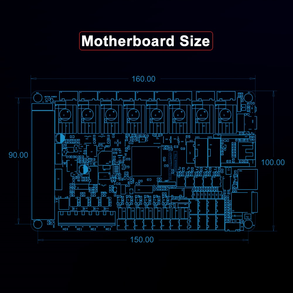 BIGTREETECH Octopus Pro Płyta  – Octopus Pro V1.1 Motherboard recenzja i cena